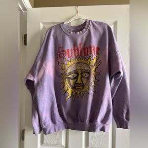 Purple Sublime sweatshirt from urban outfitters size s/m but fits like L/XL